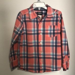 Size XS 4/5 Boys OshKosh preppy dress shirt